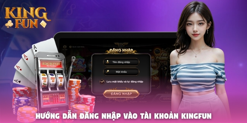 Hướng dẫn đăng nhập vào tài khoản Kingfun